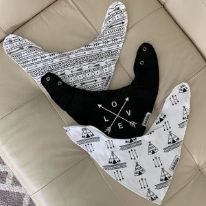 3 for $10 Set of 3 Bandana Bibs
